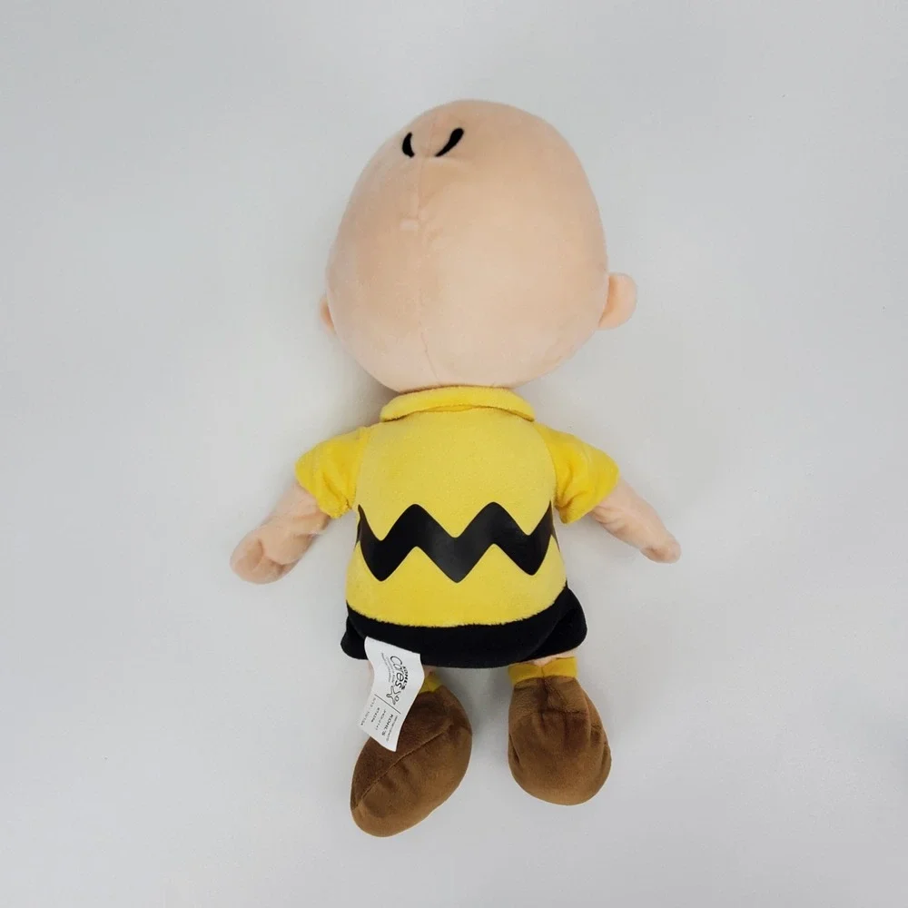 Kohls Cares Peanuts Charlie Brown Plush Stuffed Animal Yellow Shirt 12 Inch